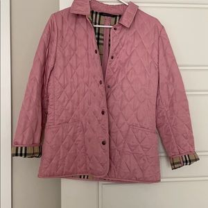 Classic Burberry quilted jacket